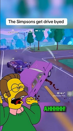 The Simpsons weren’t ready #fortnite #thesimpsons