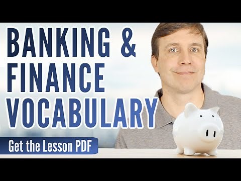 ADVANCED BANKING VOCABULARY 🏦 | Words and phrases you need to know