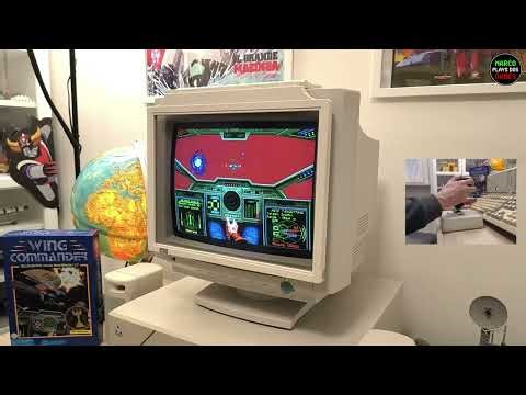 MARCO PLAYS : WING COMMANDER ON A 486 [ PC-DOS ]