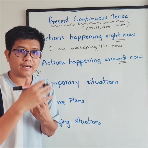 26K views · 1.1K reactions | Present Continuous Tense | Sayar Chit | Facebook