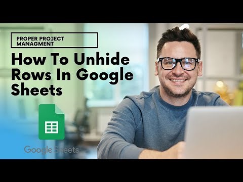 How To Unhide Rows In Google Sheets - The Easy Way!