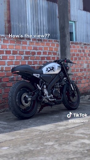 EXser (@exser1223) - 😗 #xsr155indonesia #xsr155caferacer #murahnikmatlezat #vixionmodif #fyp #xsr