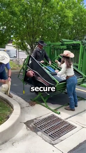 The Purpose of This Cattle Handling Device #shorts