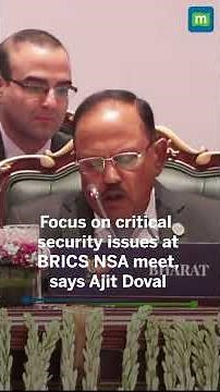“NSA Ajit Doval highlights key agenda for 16th BRICS NSAs Meeting”