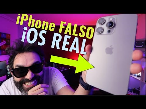 HICE un iPHONE 15 FALSO con...iOS