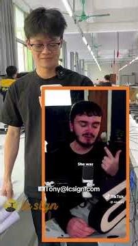 Thanks for the feedback 🥳Ready to order? | Tony lc sign