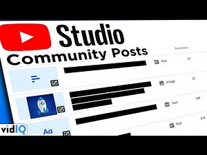 How to Use The YouTube Community Tab in the YT Studio [NEW!]