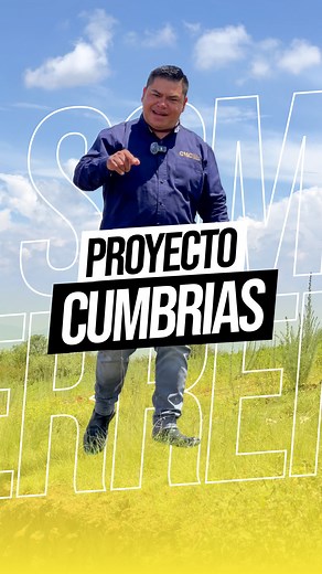 En Proyecto Cumbrias te espera una gran oportunidad. 🤩 Terrenos desde 200 m² con pagos desde $1,000 pesos al mes y un enganche en promoción. 🙌 Es el proyecto ideal para invertir hoy y regalarles a tus hijos algo que mañana te agradecerán. 🔥Invierte en su futuro, invierte con visión. 👇 ¡No dejes pasar esta oportunidad! 🔗 Descubre más: https://cmcrealestate.com.mx | Grupo CMC Real Estate