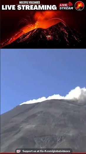 Live Volcano Streaming: Popocatepetl and Other Active Volcanoes Around the World