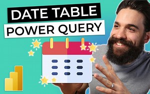 使用Power Query的Power BI日期表