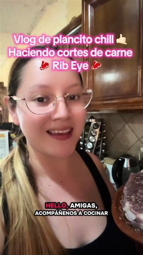 Vlog de domingo: Cocinando Rib Eyes y Chimichurri