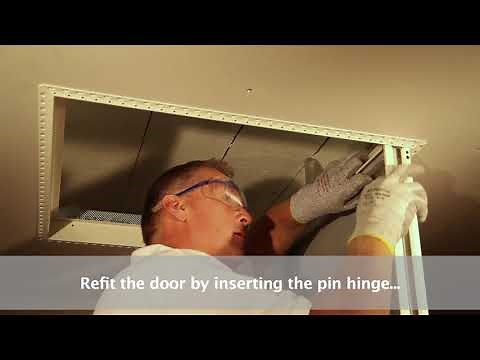 Profilex Access Panel Installation - Ceiling