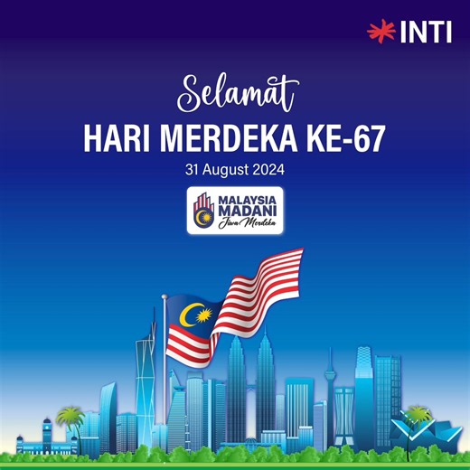 2.4K views · 27 reactions | Wishing everyone a Happy Merdeka Day! Honouring our past, celebrating our present, and dreaming of a brighter future. Malaysia Madani Jiwa Merdeka! #Merdeka #MalaysiaMadaniJiwaMerdeka | INTI International University & Colleges | Facebook