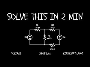 How to Use Current Sources | Output Voltage and KCL in 4 Steps