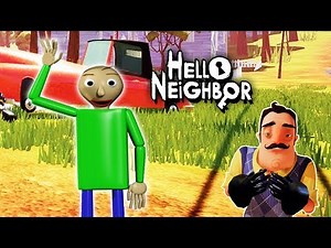 HELLO BALDI | Hello Neighbor Mod