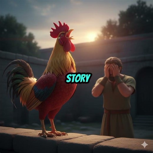 He Denied Jesus 3 Times… Then This Happened | The Untold Story of Peter ✝️#shorts #bible #biblestory