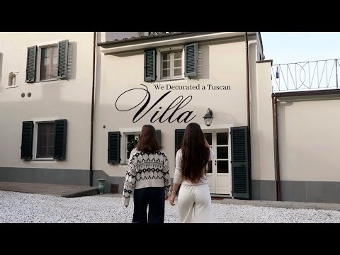 WE DECORATED A TUSCAN VILLA FOR CHRISTMAS & LUCCA'S MAGICAL CHRISTMAS LIGHTS | Alessandra Rosa