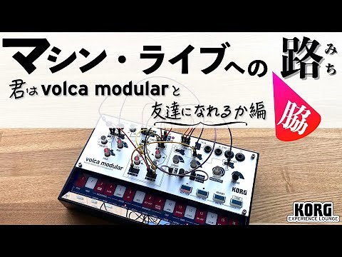 マシンライブへの脇道 ~君は volca modular と友達になれるか 編~【配信アーカイブ】