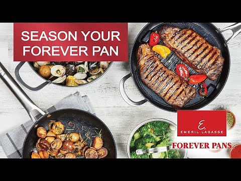 How to season your Emeril Forever Pans #cookware set | Emeril Everyday