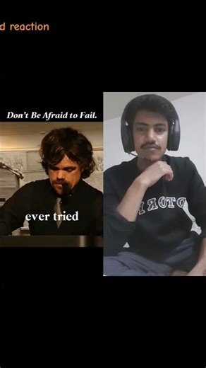 Don't Be Afraid to Fail#shortvideo #reaction #foryou