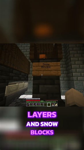 Minecraft Snow Farm: Easy Tutorial & Snow Block Guide! #shorts