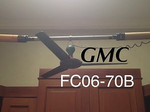 28" GMC mini ceiling fan (and a new camera)