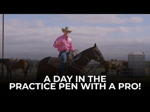 A Day In the Practice Pen with a Pro! | Calf Roping & Tie-Down Roping Tips with Tyson Durfey