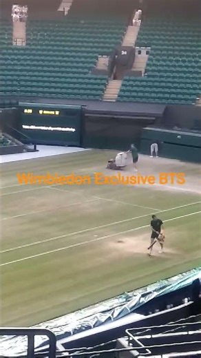 Exclusive SECRET #Wimbledon BTS: The High-Stakes Science of Mowing Centre Court 🌙🌱