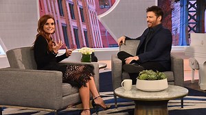 JoAnna Garcia Swisher's husband Nick Swisher wasn't sure what to make of his daughter's sonogram. Nick, we need to talk. #HarryTV | Harry Connick Jr