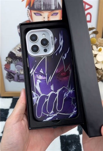 Sasuke-Inspired Phone Cases for Naruto Fans