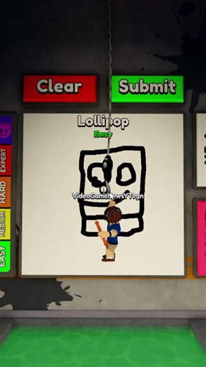 Draw JUMPSCARE #roblox #jumpscare