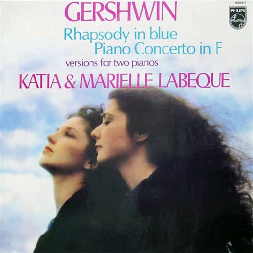 Gershwin – Katia & Marielle Labeque - Rhapsody In Blue • Piano Concerto In F (Versions For Two Pianos)