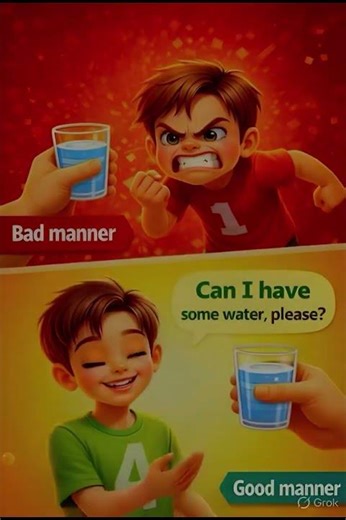 Good Habits vs Bad Manners | Kids Learning Video | #Shorts