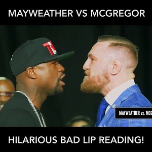 Bad Lip Reading hits the Connor McGregor v Floyd Mayweather press conference! 😂 Like 👉VIRALVID👈 for more hilarious videos! | ViralVID