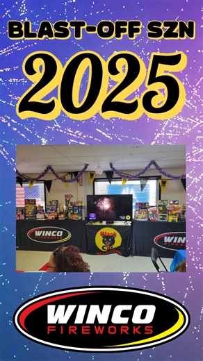 Its Blast-Off week for most of the Winco Family this weekend! We are so excited to see everyone this year and showcase the best of the best! There is still time to RSVP and sign up for one of our events via link in bio! See everyone soon! | Winco Fireworks USA- B2B