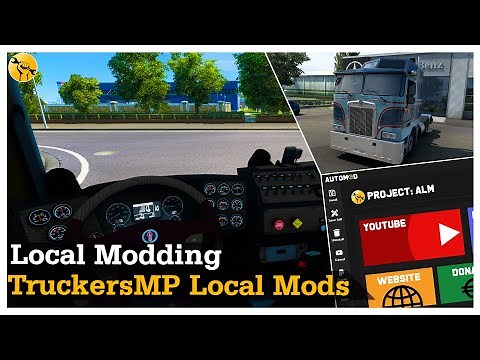 Automatically Install Any Local Mods 1.46+ | TruckersMP | Euro Truck Simulator 2!