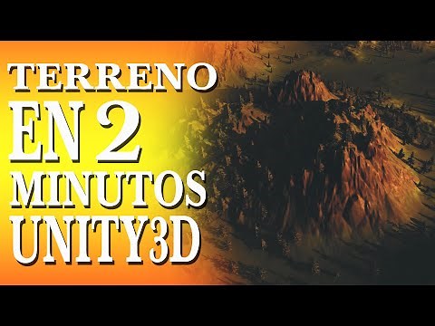 CÓMO CREAR UN TERRENO EN 2 MINUTOS EN UNITY3D