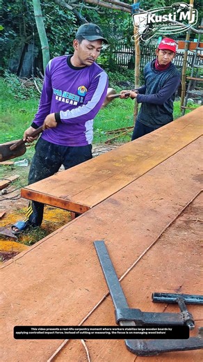 Controlling Wood Movement with Impact Force | Field Carpentry Insight.