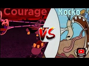 Who Does The Better Screams? Courage Or Rocko