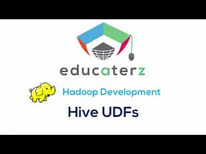 Hadoop Tutorial for Beginners - 33 Hive UDFs, UDAFs, UDTFs, Custom UDFs