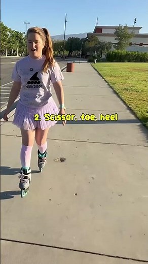 Toe-Heel Trick Tutorial: 3 Variations You Can Try 😁⭐️ #Rollerblade #tipsandtricks