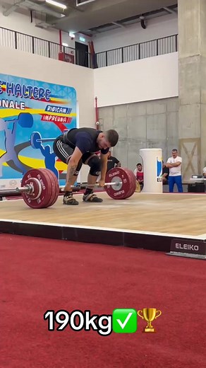 Campionatul Național de Haltere 190kg