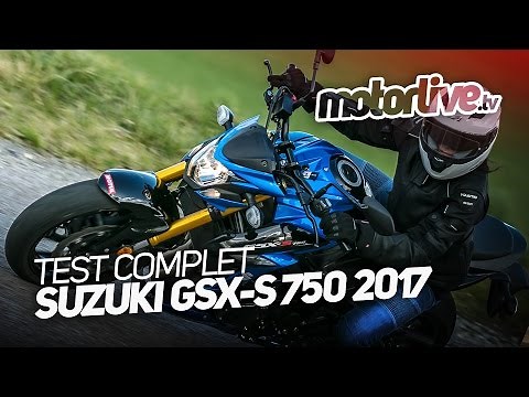 SUZUKI GSX-S 750 I TEST COMPLET
