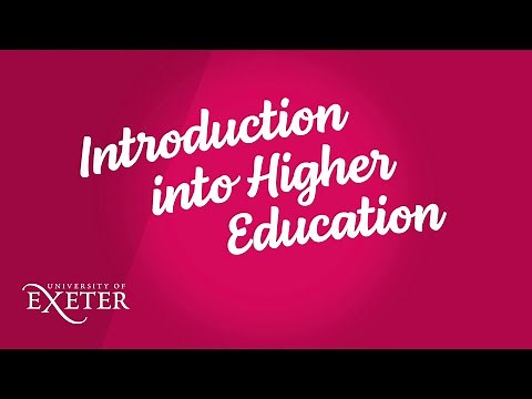 Introduction to Higher Education