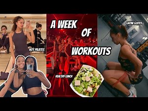 WEEK OF WORKOUTS: hot pilates, new personal trainer, glute and ab day