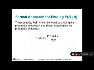 4-3 Complements and Conditional Probability (STA2023 Online)