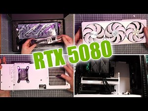 GIGABYTE RTX 5080 AERO OC SFF | UNBOXING and INSTALLED