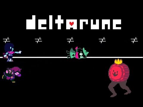 DELTARUNE Chapter 1 (Full Pacifist Playthrough w/ Jevil Boss Fight) - No Commentary