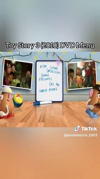 Toy Story 3 (2010) DVD Menu| #toystory3 #disneypixar #nostalgia #childhood #dvdmenu