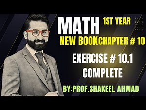 First year New book chapter 10 Exercise 10.1 Complete